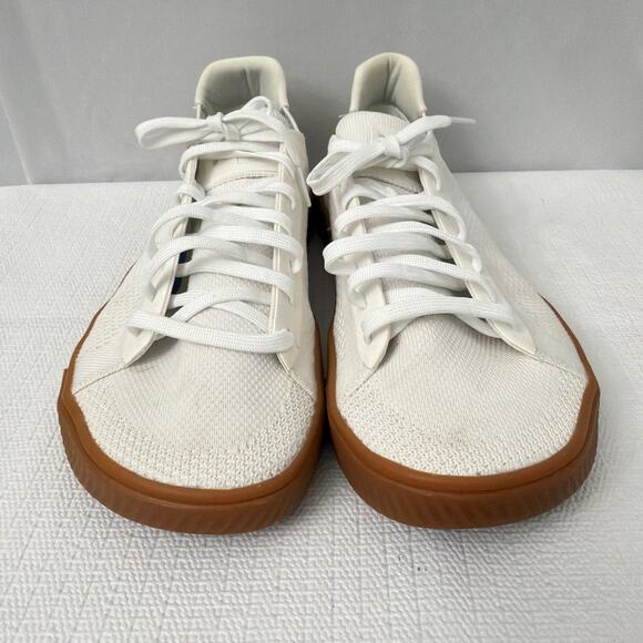 Flux Shoes Mens 10.5 Footwear Adapt Knit Trainer White Gum Athletic Sneakers main image 5